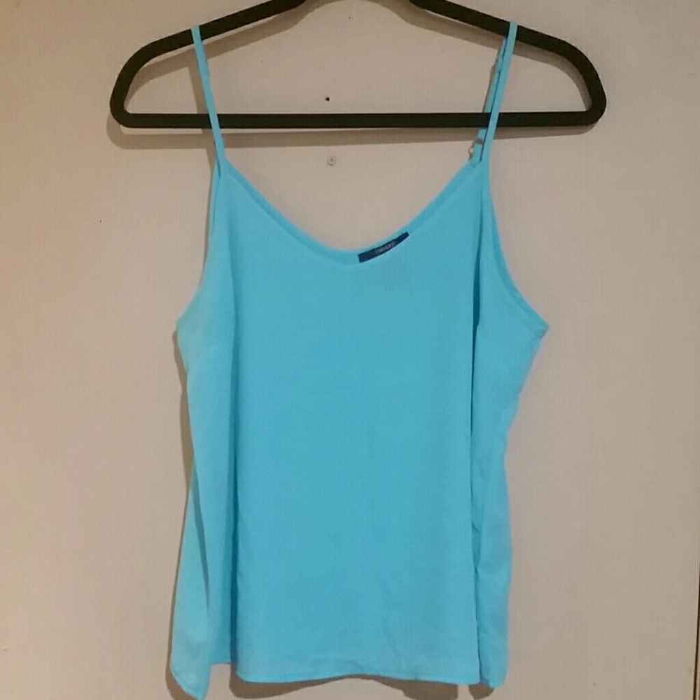 Blue tank top
